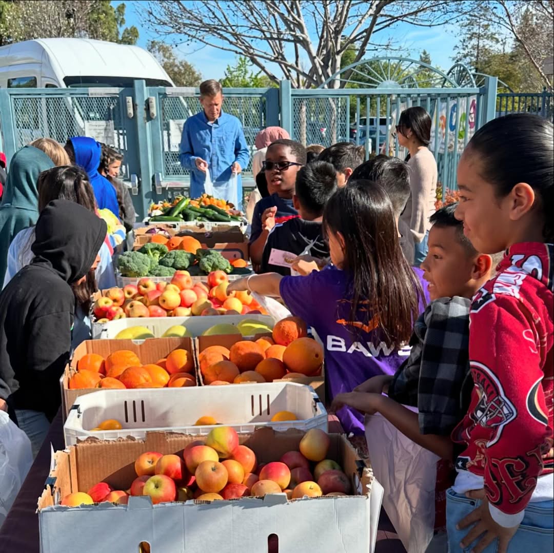 Instagram post: Blackford students got to go shopping at Food 4 Thought’s mobile Farmer’s Market!...