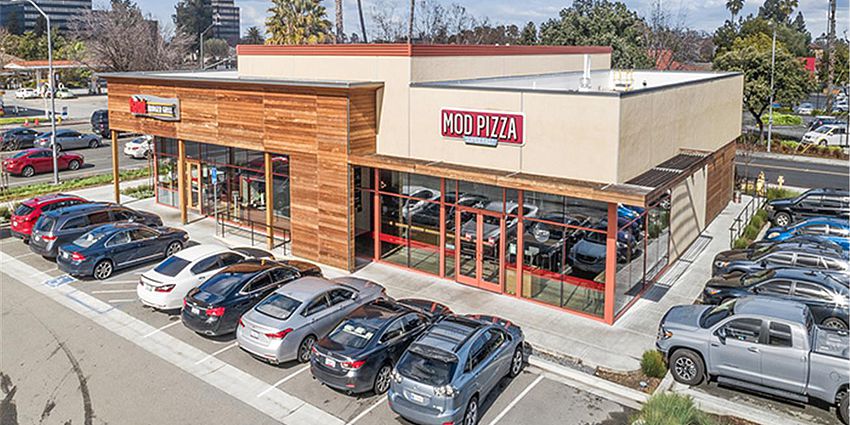 Storefront picture of MOD Pizza on Bascom Ave., Campbell, CA