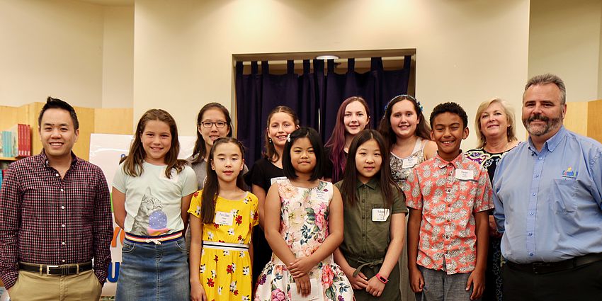 group of students who won awards