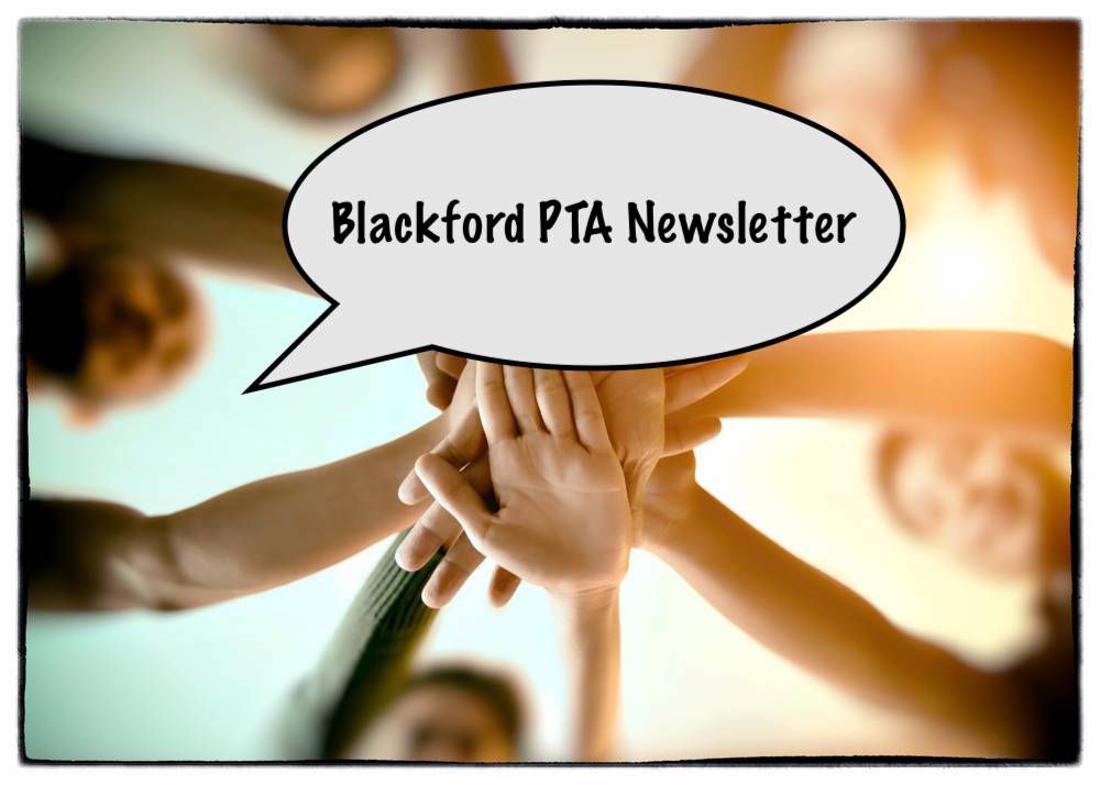 Blackford PTA Newsletter hands clasped together